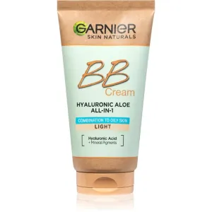 Garnier Hyaluronic Aloe All-in-1 BB Cream BB Cream für fettige und Mischhaut Farbton Light Skin 50 ml