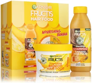 Garnier Geschenkset mit nährender Pflege für trockenes HaarFructis Hair Food Banana