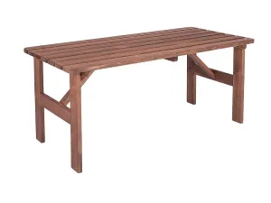 Gartentisch aus Kiefernholz, Holzdicke 30 mm, gebeizt (vesrchiedene Länge) 150 cm