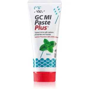 GC MI Paste Plus schützende remineralisierende Zahncreme für empfindliche Zähne mit Fluor Geschmack Mint 35 ml