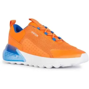 Geox ACTIVART ILLUMINUS Jungen Sneaker, orange, größe 28