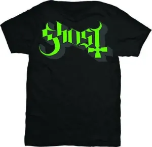 Ghost T-Shirt Keyline Logo Unisex Green/Grey L