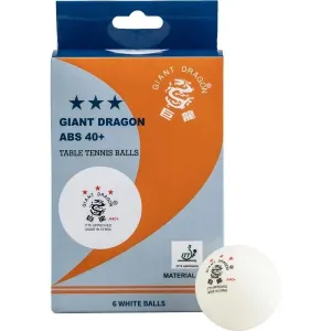 Giant Dragon WHT PI PO Tischtennisbälle, weiß, größe os
