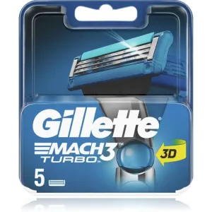 Gillette Ersatzkopf Gillette Mach3 Turbo 3D 5 Stck