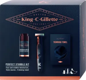 King C. Gillette Styling set Perfect Stubble Kit Geschenkset für Herren
