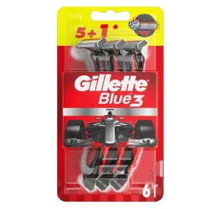 Gillette Einwegrasierer Blue3 Red & White 5+1 St
