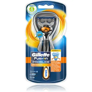 Gillette Rasierer ProGlide Flexball Power + Ersatzkopf 1 Stück + Batterie 1 Stück