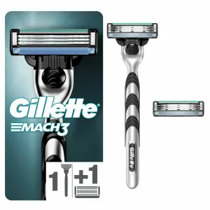 Gillette Mach3 Rasierer + Rasierklingen 2 St