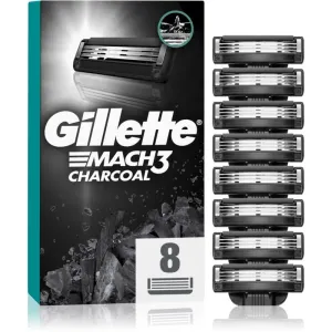 Gillette Ersatzklingen Mach3 Charcoal 8 Stck