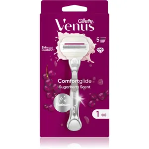 Gillette Venus ComfortGlide Sugarberry Rasierer mit austauschbarem Kopf 1 St