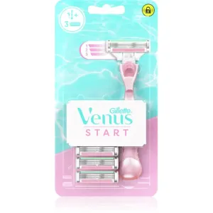 Gillette Venus Start Damen Rasierer + Ersatzbürstenköpfe 1 St