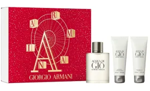 Giorgio Armani Acqua Di Gio Pour Homme - EDT 100 ml + Duschgel 75 ml + Aftershave 75 ml