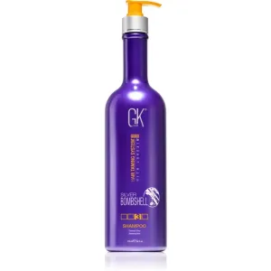 GK Hair Silver Bombshell Shampoo neutralisierte Shampoo für platinblondes und graues Haar 710 ml