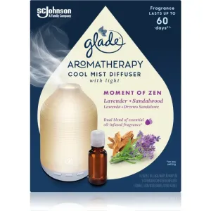 GLADE Aromatherapy Moment of Zen Aroma Diffuser mit Füllung Lavender + Sandalwood 17,4 ml