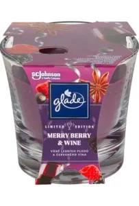 Glade Duftkerze in limitierter Auflage Merry Berry & Winne 129 g