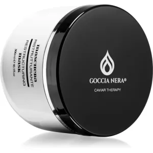Goccia Nera Caviar Therapy restrukturierende Maske für das Haar 300 ml
