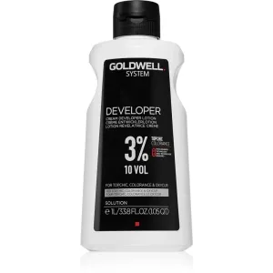 Goldwell Cremige Aktivierungsemulsion 3 % 10 VOL (Cream Developer Lotion) 1000 ml