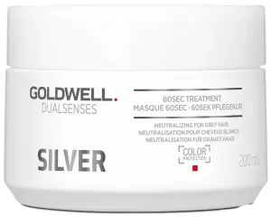 Goldwell Maske für blondes und graues Haar Silver (60sec Treatment) 200 ml