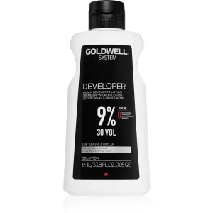 Goldwell System Cream Developer Lotion 9% 30 Vol. Entwickler-Emulsion für alle Haartypen 1000 ml