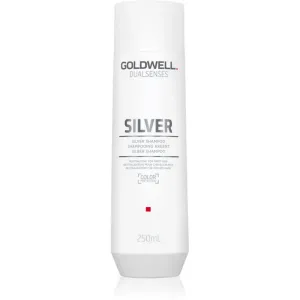 Goldwell Dualsenses Silver Neutralisierendes Silbershampoo für blonde und graue Haare 250 ml