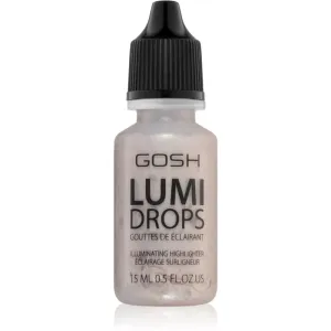 Gosh Lumi Drops flüssiger Aufheller Farbton 002 Vanilla 15 ml