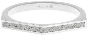 Gravelli Stahlring mit Beton Two One-Side Stahl/grau GJRWSSG122 50 mm