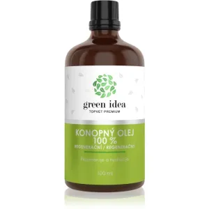 Green Idea Topvet Premium Hemp oil 100% Öl für trockene bis atopische Haut 100 ml