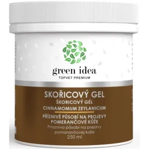 Green Idea Skořicový gel Massagegel 250 ml