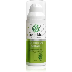 Green Idea Teebaum-Öl-Creme regenerierende Tagescreme für problematische Haut, Akne 50 ml