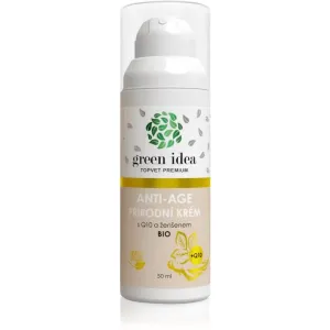 Green Idea Antiage-Naturcreme mit Q10 und Ginseng Creme für reife Haut 50 ml
