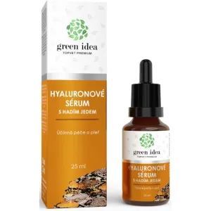 Green Idea Hyaluronic serum with snake venom Gesichtsserum für reife Haut 25 ml