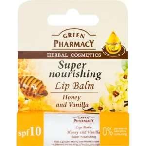 Green Pharmacy Lip Care nährender Lippenbalsam LSF 10 ohne Silikone, Parabene und Farbstoffe 3.6 g #310299