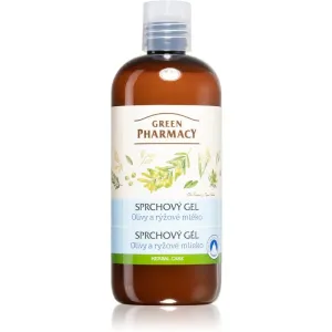 Green Pharmacy Body Care Olive & Rice Milk nährendes Duschgel 500 ml