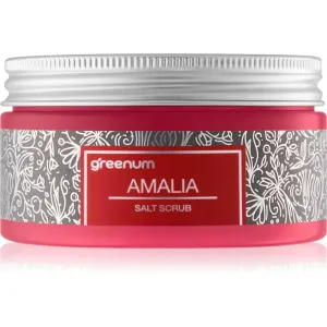 Greenum Salt Scrub Salz-Peeling für den Körper mit Duft Amalia 320 g