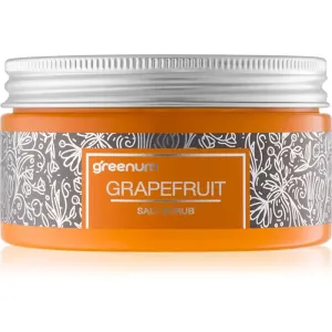 Greenum Salt Scrub Salz-Peeling für den Körper mit Duft Grapefruit 320 g
