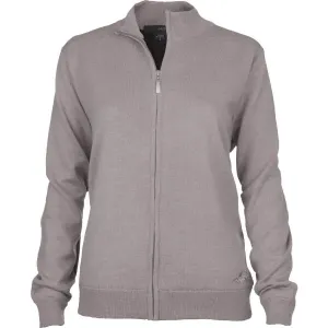 GREGNORMAN MERINO (50:50) LINED FULL-ZIP Damen Pullover, beige, größe XL