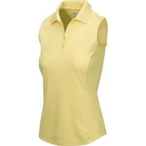 GREGNORMAN PROTEK SLEEVELESS POLO W Poloshirt für Damen, gelb, größe XL
