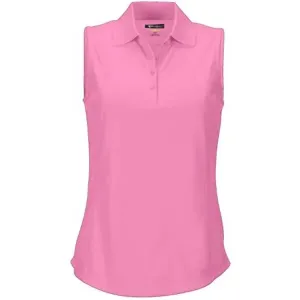 GREGNORMAN PROTEK SLEEVELESS POLO W Poloshirt für Damen, rosa, größe L