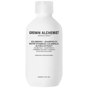Grown Alchemist Shampoo für Haarvolumen Biotin-Vitamin B7, Calendula, Althea-Extrakt (Volumising Shampoo) 200 ml