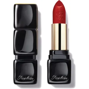 GUERLAIN KissKiss Shaping Cream Lip Colour cremiger Lippenstift mit Satin-Finish Farbton 330 Red Brick 3.5 g