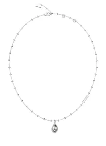 Guess Bezaubernde Halskette aus Stahl Crystal Drop JUBN03391JWRHT/U