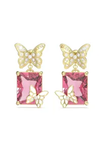 Guess Vergoldete Ohrringe mit Schmetterlingen Chrysalis JUBE04089JWYGLPT/U