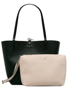 Guess Damen Handtasche Alby Toggle Tote HWVG74 55230 Black/Stone