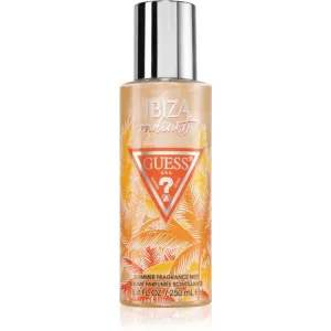 Guess Destination Ibiza Radiant parfümiertes Bodyspray mit Glitzerteilchen für Damen 250 ml