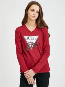 Guess Icon T-Shirt Rot #182864