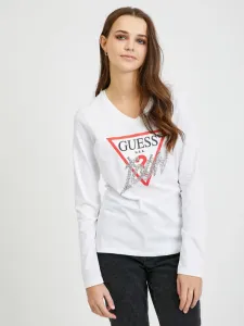 Guess Icon T-Shirt Weiß #183311