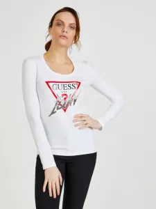 Guess Icon T-Shirt Weiß #253387