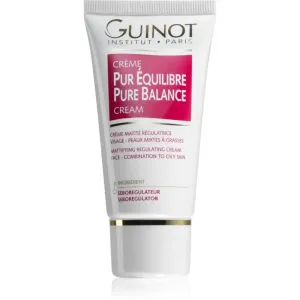 Guinot Pure Balance Creme zum Normalisieren von fettiger Haut für das Verfeinern der Poren und ein mattes Aussehen der Haut 50 ml
