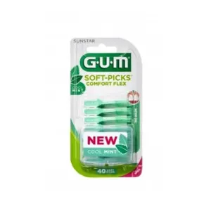 GUM Gummi Interdentalbürsten SoftPicks Flex Mint 40 Stck