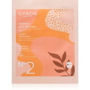Gyada Cosmetics Soothing Beruhigende Tuchmaske für empfindliche Haut 15 ml